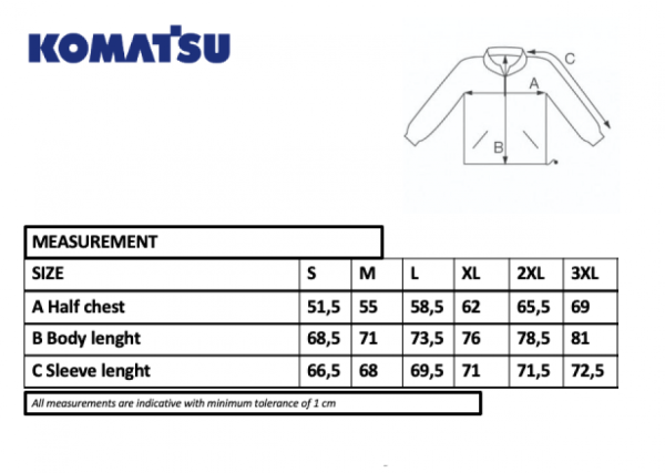 Komatsu hettupeysa Navy - Image 3